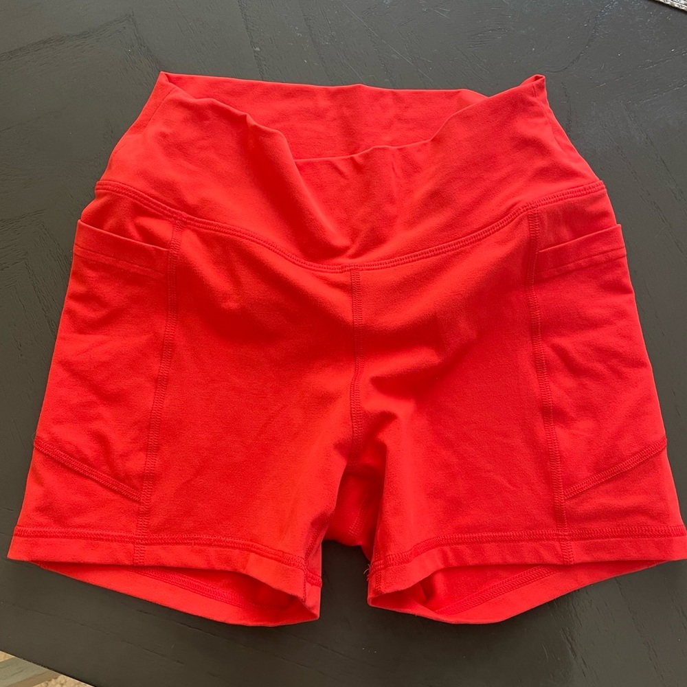 Gilly Hicks Red gym Shorts
